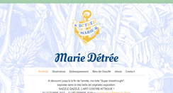 Desktop Screenshot of mariedetree.com